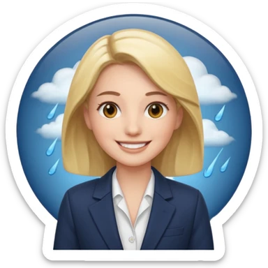 weather-presenter sticker