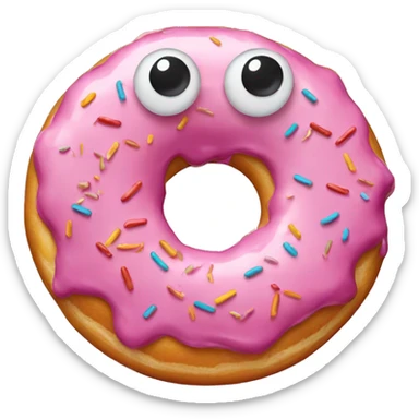donut sticker
