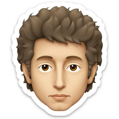 Bob dylan sticker