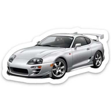 Toyota Supra mk iv sticker