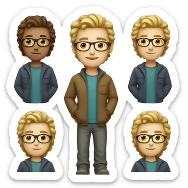  programmer with a MacBook, that has a short French crop cut and white skin, not curly hair - such an emoji would seem to be useful for an avatar sticker