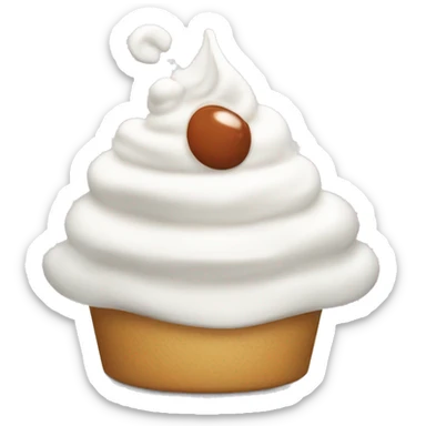 whip cream sticker