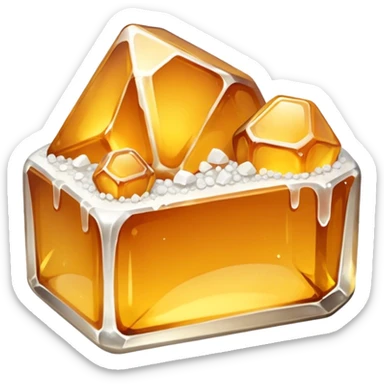 salt and honey sticker