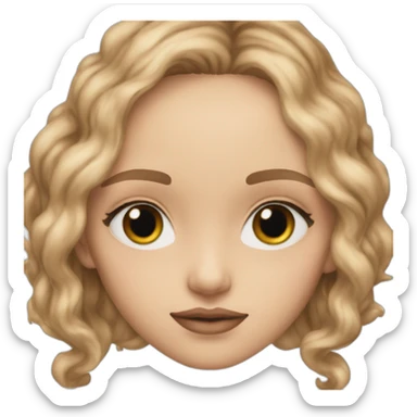 Lily rose depp emoji sticker