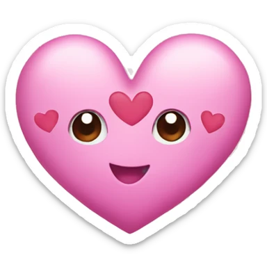 Cute hearts sticker