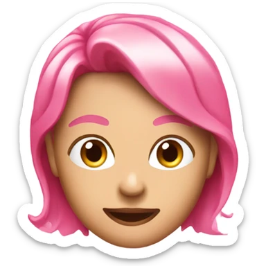 make me an emoji that looks just like the 🔥 but pink sticker
