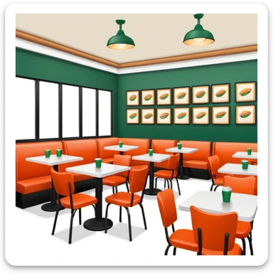 Wingstop restaurant  sticker