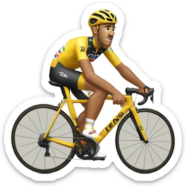 king of the mountain Tour de France  sticker