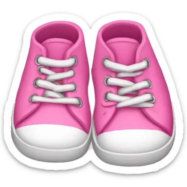 Pink shoes  sticker