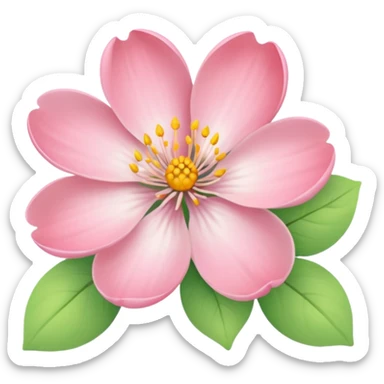 A bright spring blossom with soft pastel petals.














































 sticker