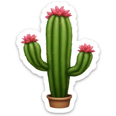 Cactus sticker