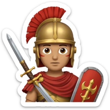 Roman soldier sticker