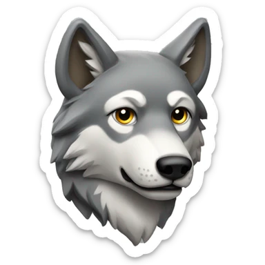 Greywolf sticker