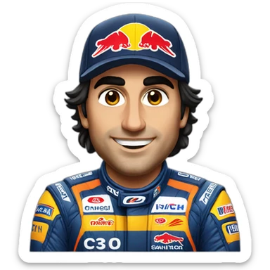 Carlos sainz sticker