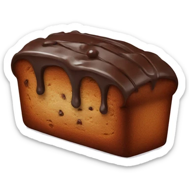 Chocolate banana bread sticker