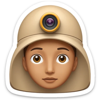 Top right corner image add a dome camera on top sticker