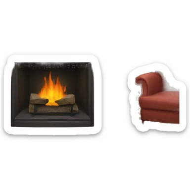 fireplace mantle sticker