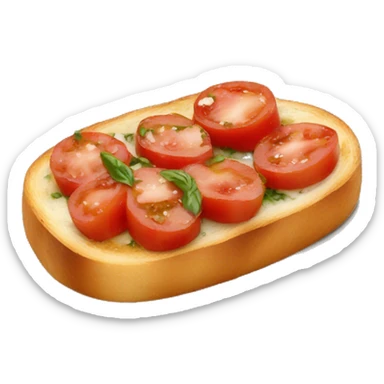 Bruschetta sticker