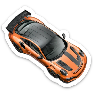 Porsche 911 gt3rs sticker