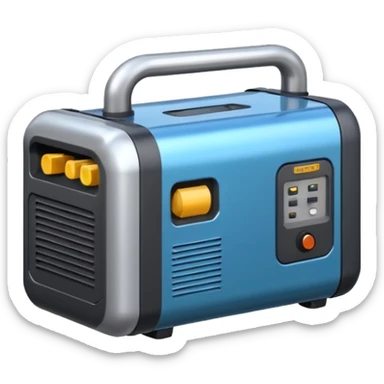 a generator for electricity sticker