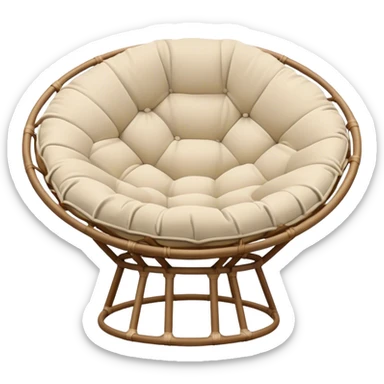 Papasan chair sticker
