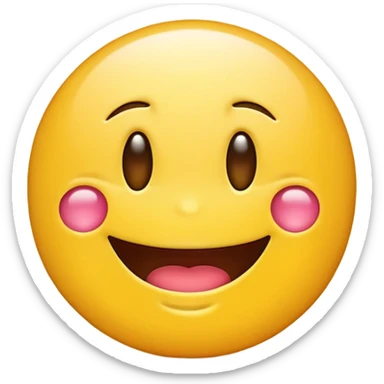 make the letter b with laughing emojis sticker