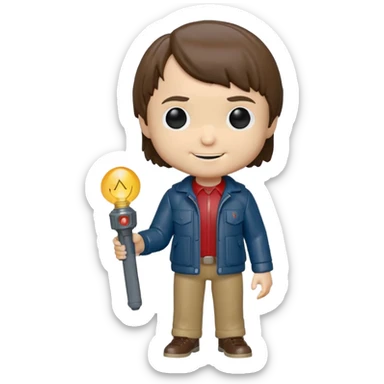 Will byers funko pop official sticker