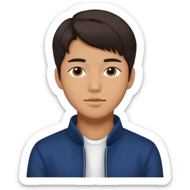 K-pop man named Niki sticker