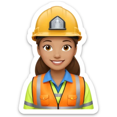 Princesse du BTP sticker