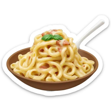 Buldak carbonara noodles sticker