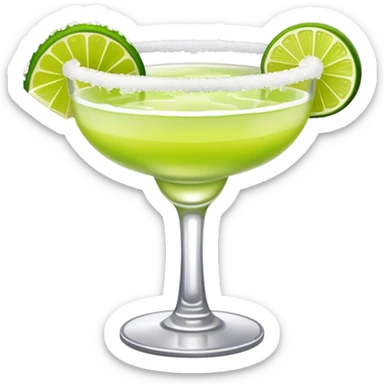 classic margarita cocktail  sticker