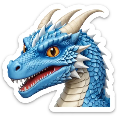 Viserion from Games of throne character face only front face sticker