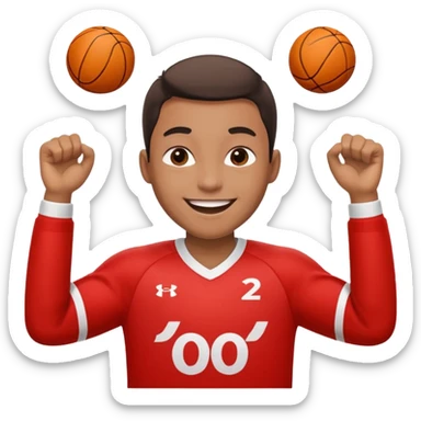 anniversaire sportif sticker