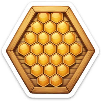 make bee hive system emoji sticker