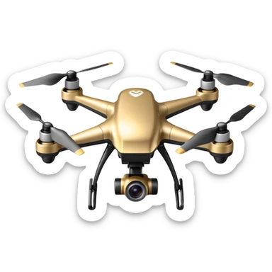 Dron emoji  fpv sticker