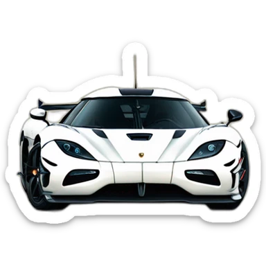 Koenigsegg agera sticker