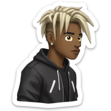 Xxx tentacion rappe sticker