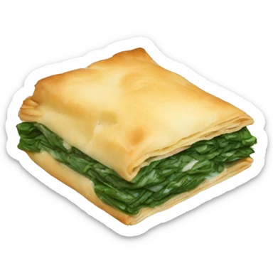 Spanakopita sticker