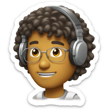 Profile icon, lofi themed sticker