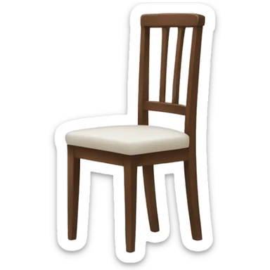 invisible chair sticker