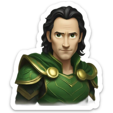 Loki the god of multiverse sticker