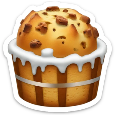Panettone navidad sticker