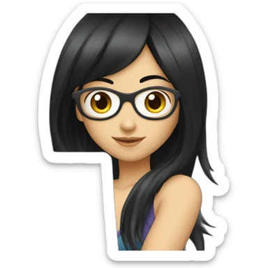 nico-robin-with-a-macbook sticker