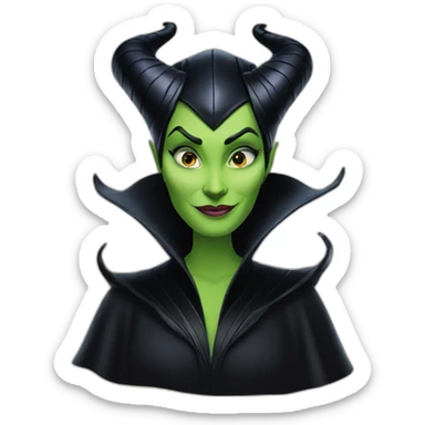 Maleficent sticker