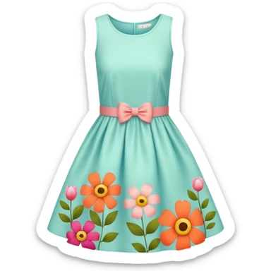 şort çiçekli sticker