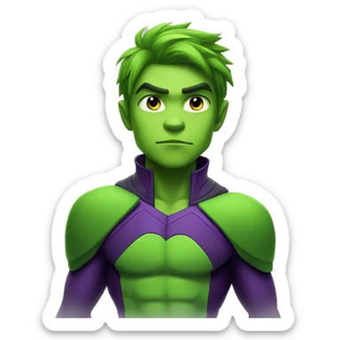 Beast boy shub sticker