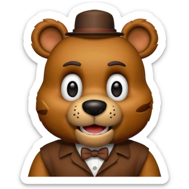 freddy fazbear sticker