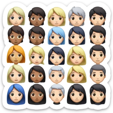 no divisions are like different groups that focus on their different task BUT MAKE IT A DISCORD EMOJI, MAKE IT ANIME sticker