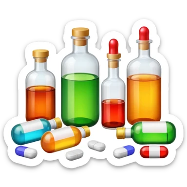 alcohol pills and drugs sticker