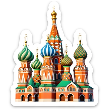 Saint Basil's Cathedral sticker